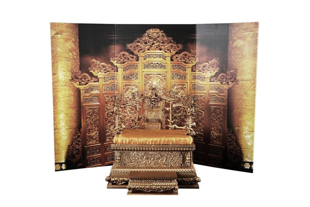 髹金漆云龙纹宝座3.0(轻享版)